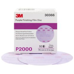 3" HOOKIT PURPLE FINISHING FILM